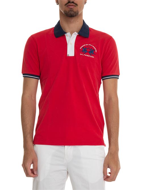 MAN POLO S/S PIQUET STRETCH LA MARTINA | YMP005-PK001/06008